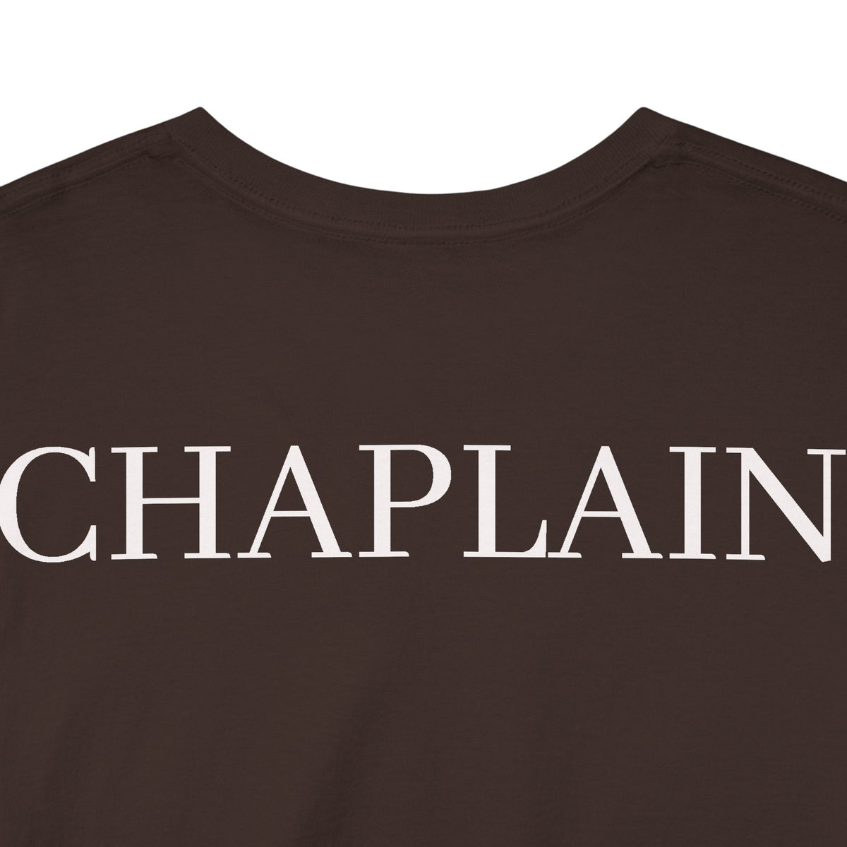 Chaplain T‑Shirt — "Working for Christ: A Higher Purpose" Christian Tee