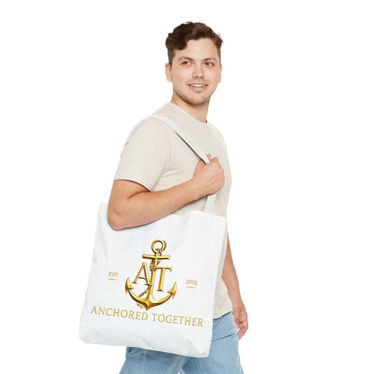 Military Wife Gift Tote Bag — Navy & Marine Corps Spouse Canvas Tote