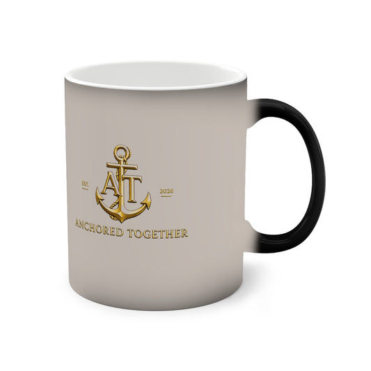 Color-Changing Coffee Mug — “Running on Coffee & Questionable Decisions” 11oz