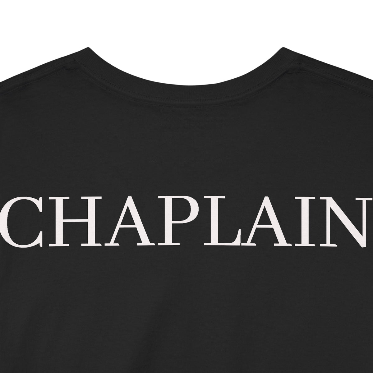 Chaplain T‑Shirt — "Working for Christ: A Higher Purpose" Christian Tee