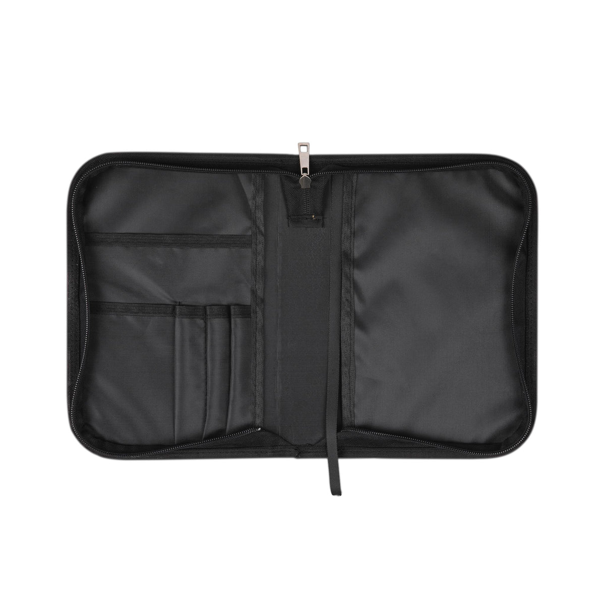 Bible Cover — "You Never Fought Alone / God My Battle Buddy" Christian Zip Bible Case