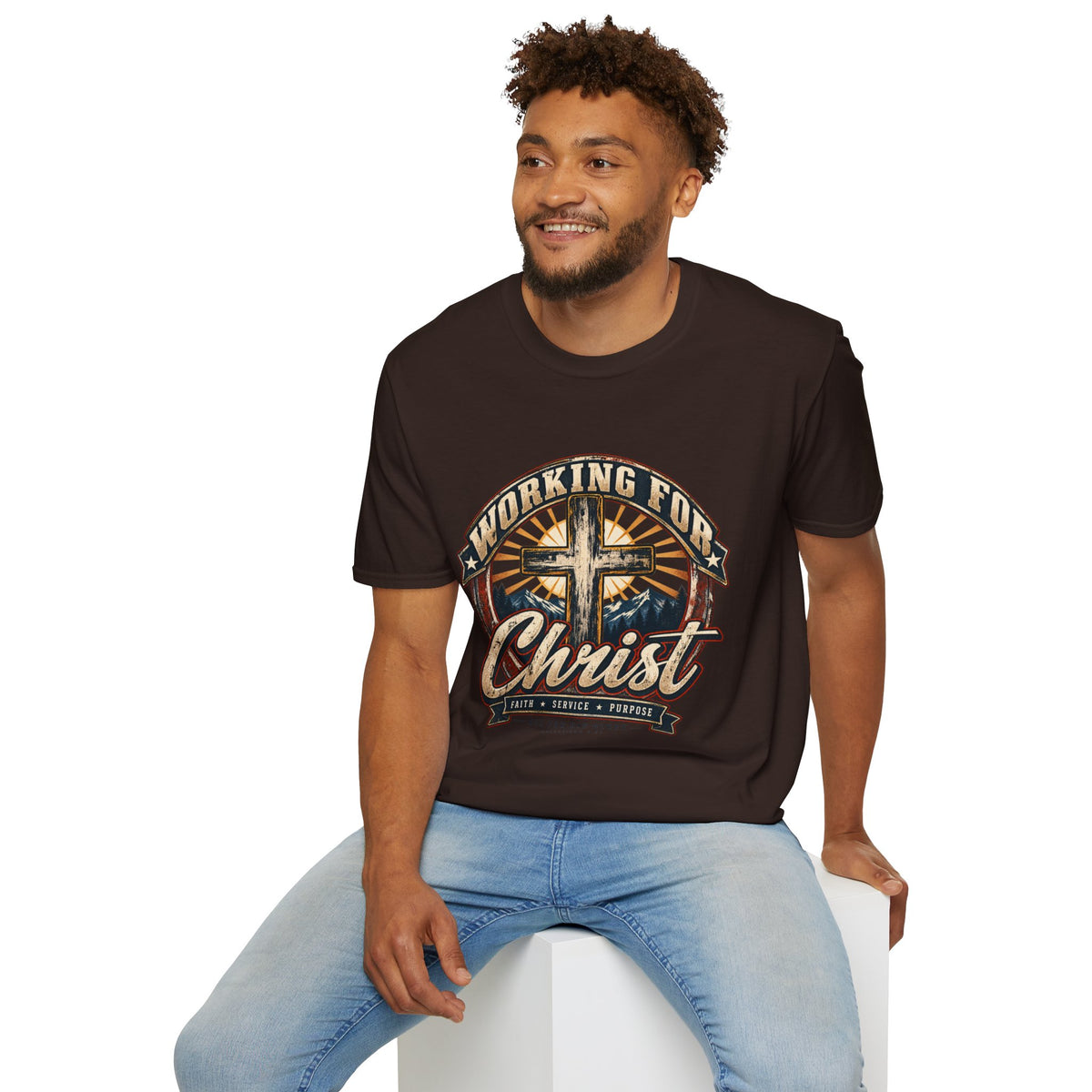 Working for Christ – Faith, Service & Purpose T-Shirt