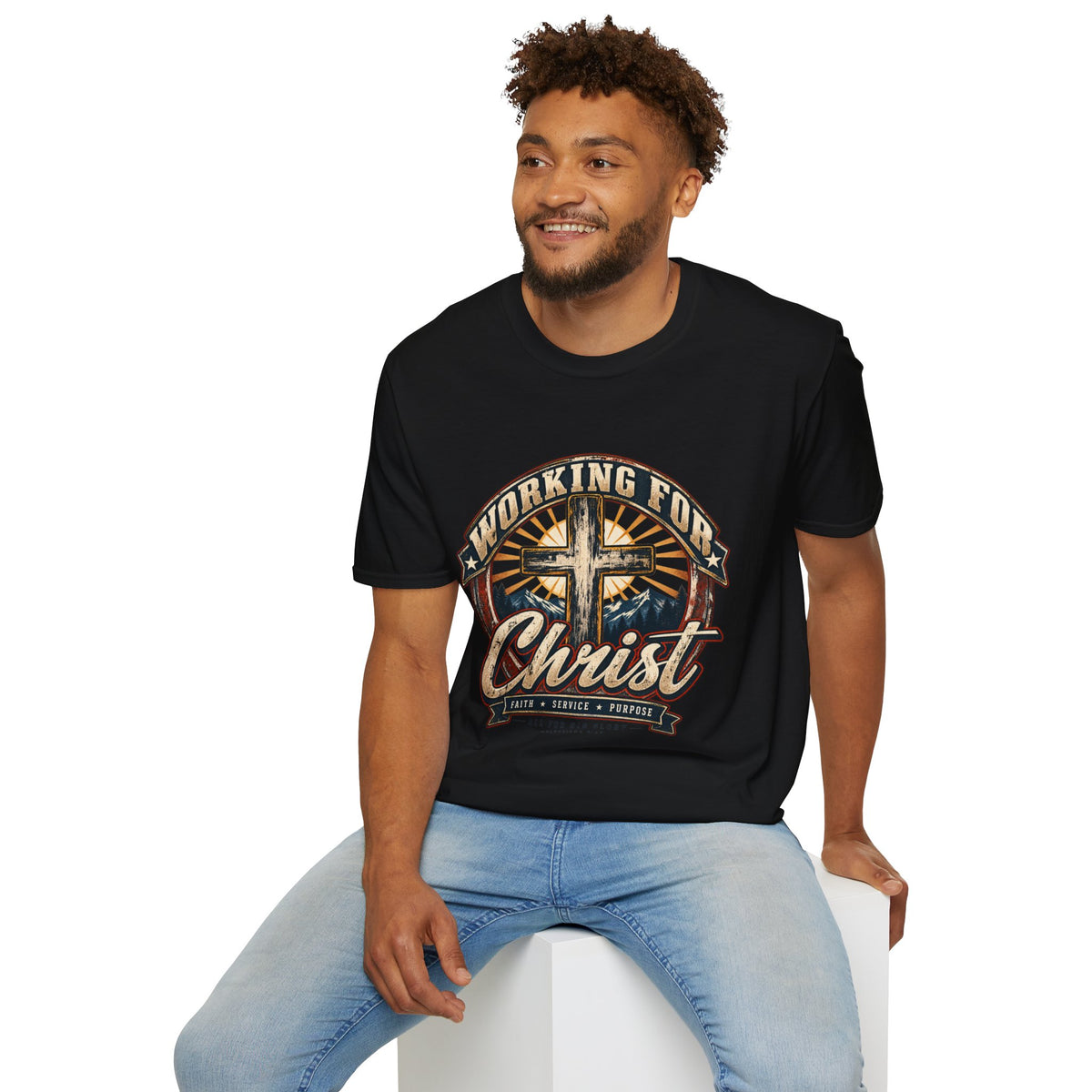 Working for Christ – Faith, Service & Purpose T-Shirt