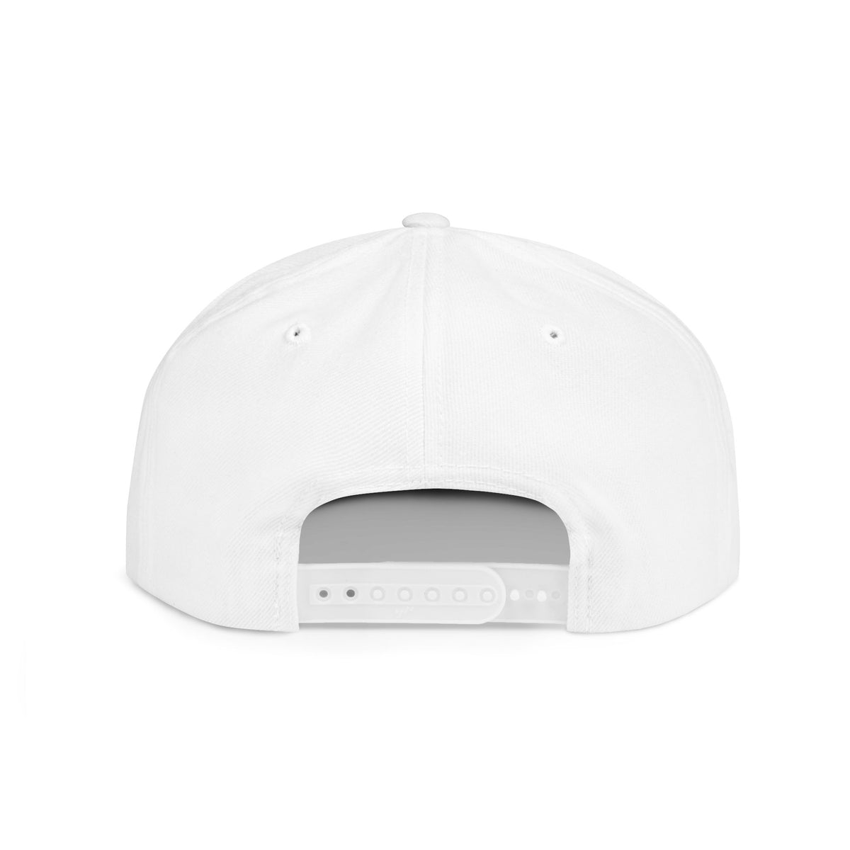 Snapback Hat — "The Pursuit" Gold Logo Flat Bill Cap