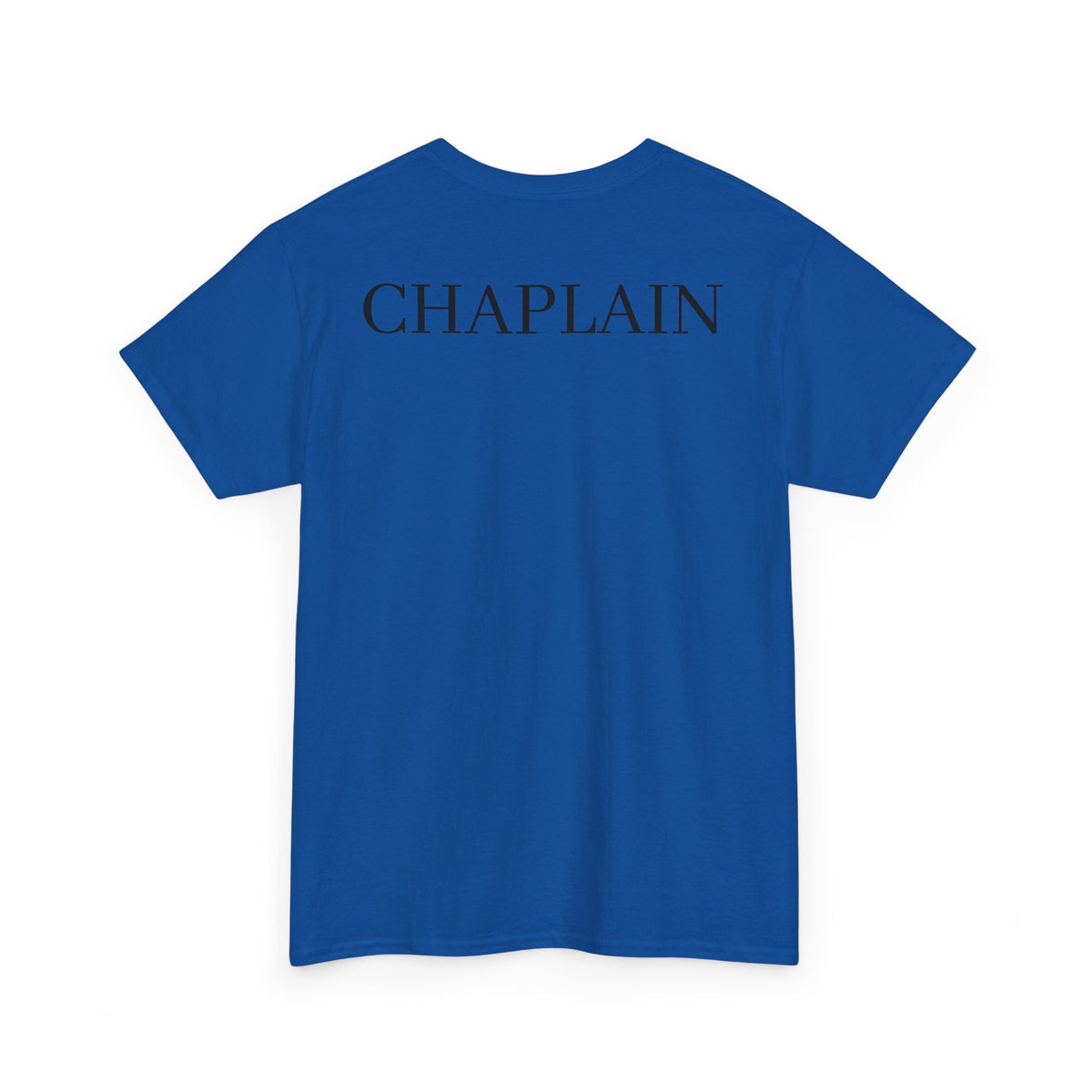 Chaplain T‑Shirt — "Working for Christ: A Higher Purpose" Christian Tee