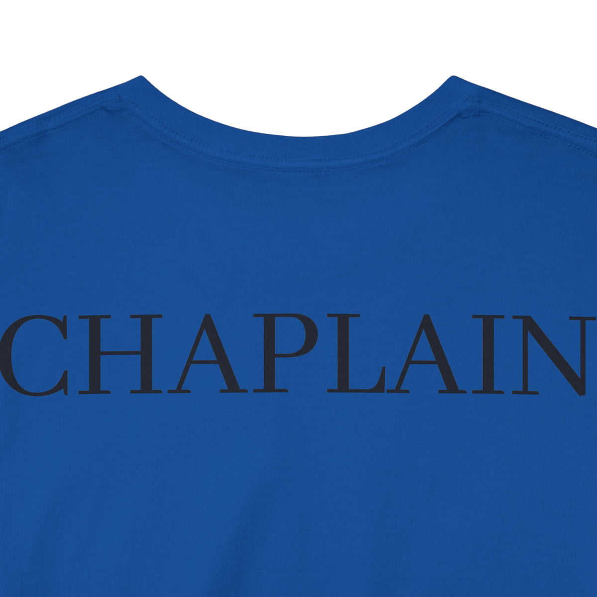 Chaplain T‑Shirt — "Working for Christ: A Higher Purpose" Christian Tee