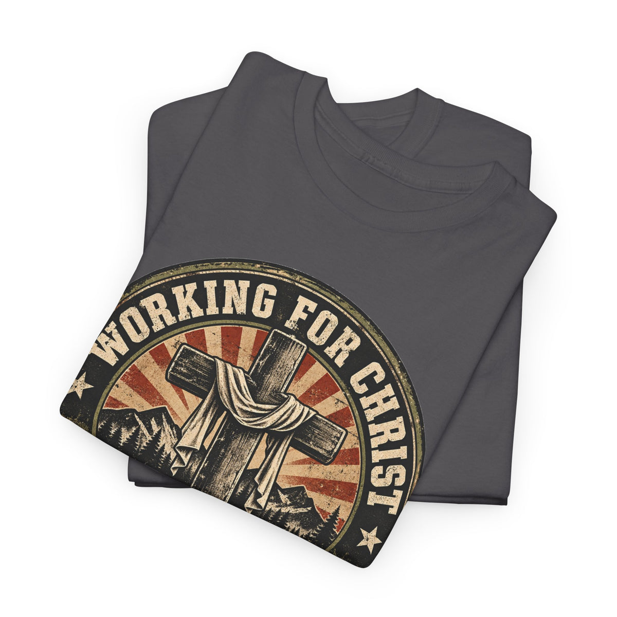Chaplain T‑Shirt — "Working for Christ: A Higher Purpose" Christian Tee