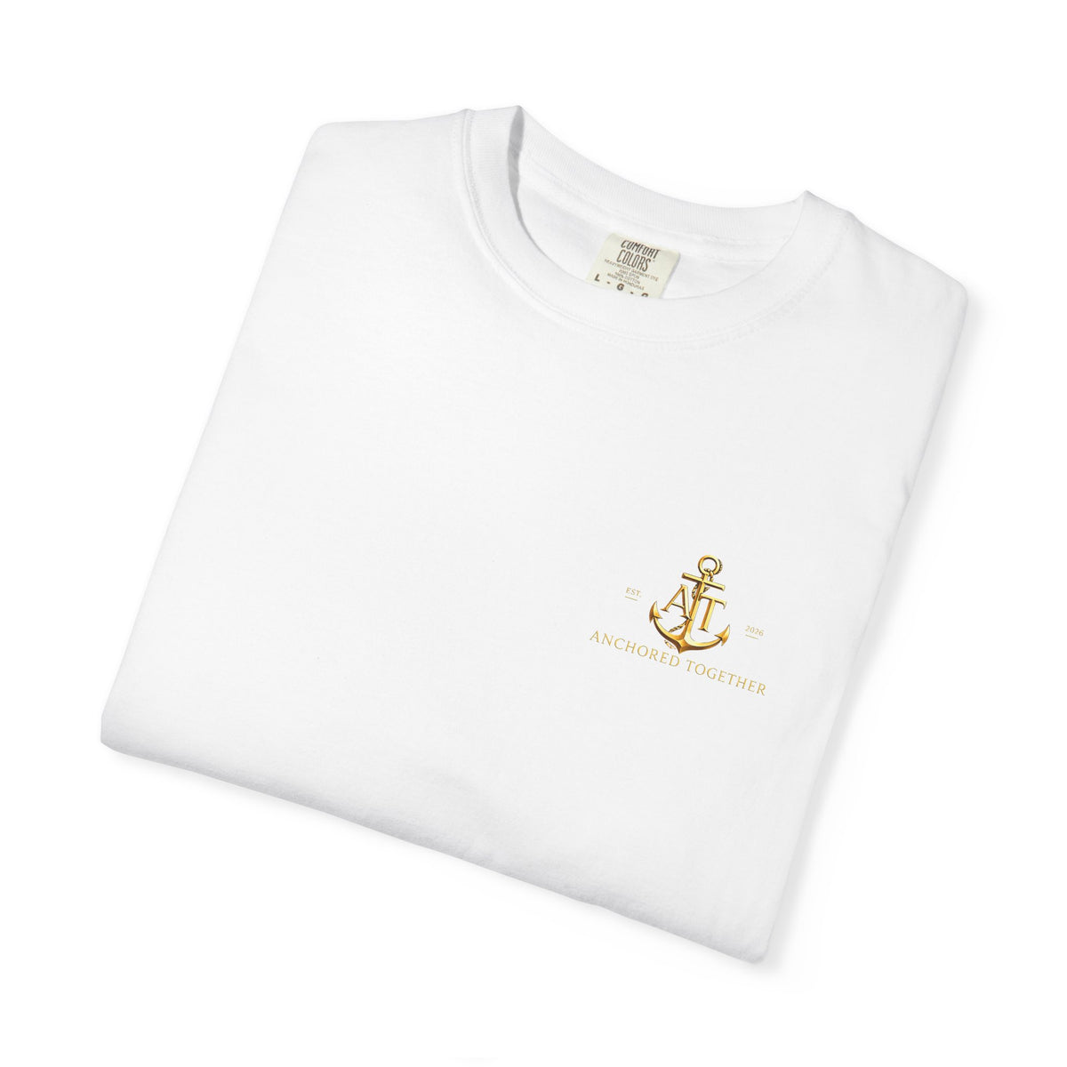 Anchored Together Military DD-214 Tribute T-Shirt — "Anchored Together" Graphic Tee