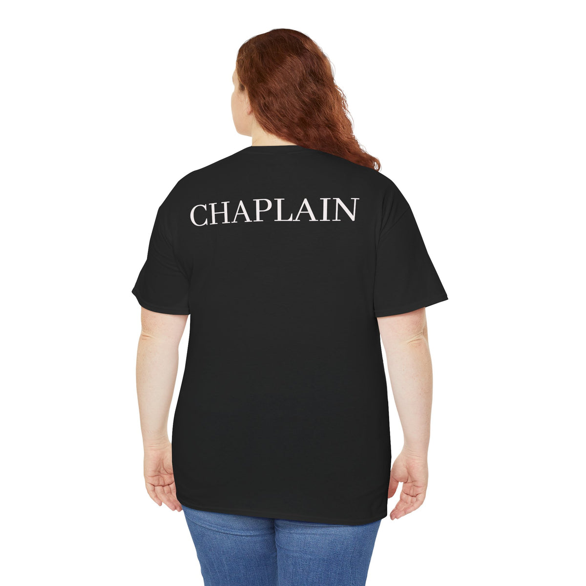 Chaplain T‑Shirt — "Working for Christ: A Higher Purpose" Christian Tee