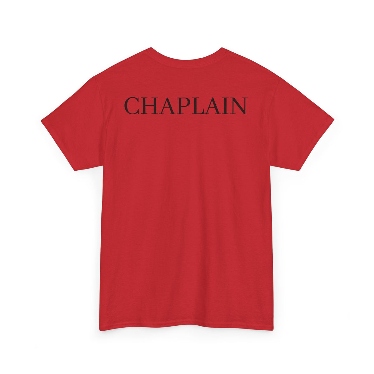Chaplain T‑Shirt — "Working for Christ: A Higher Purpose" Christian Tee