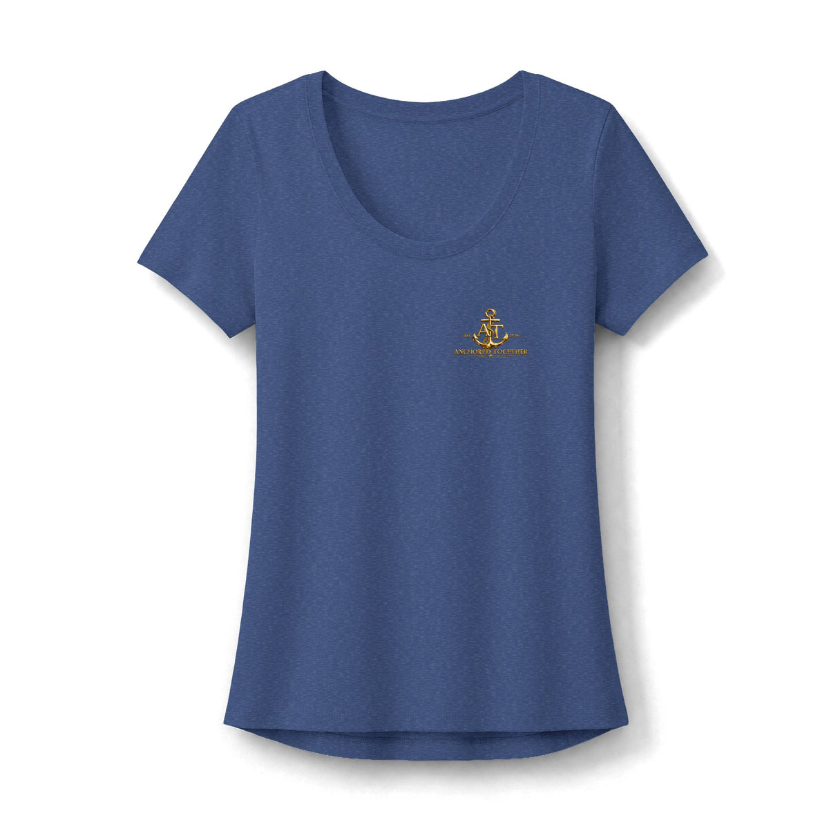 Mentally Unstable Graphic Tee — "Check On Your Buddy" Women's Scoop Neck