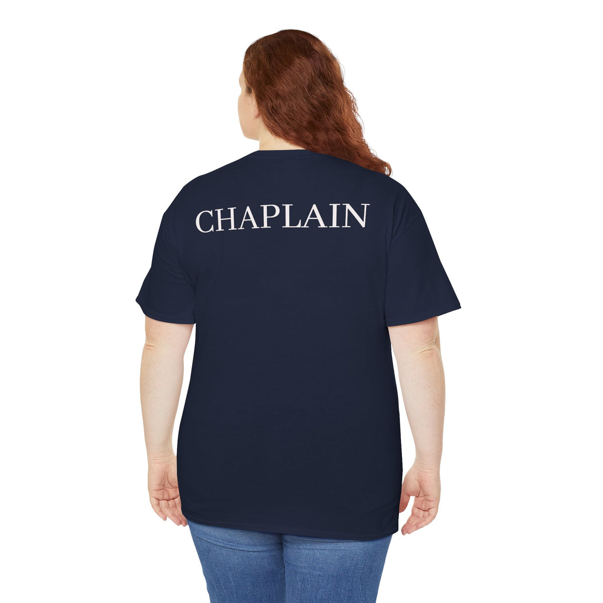 Chaplain T‑Shirt — "Working for Christ: A Higher Purpose" Christian Tee