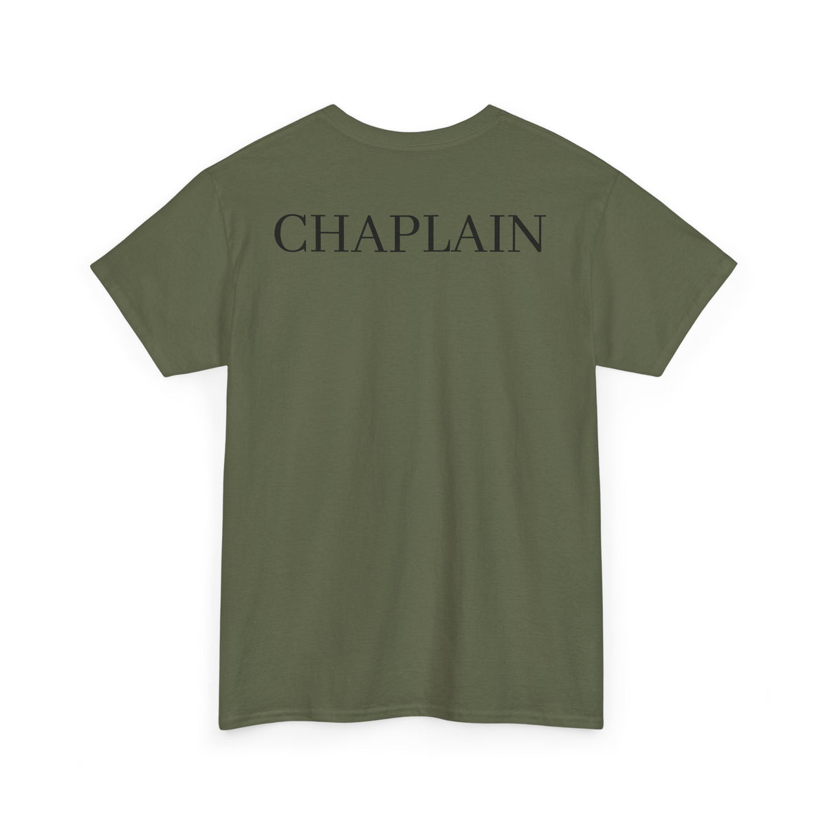 Chaplain T‑Shirt — "Working for Christ: A Higher Purpose" Christian Tee