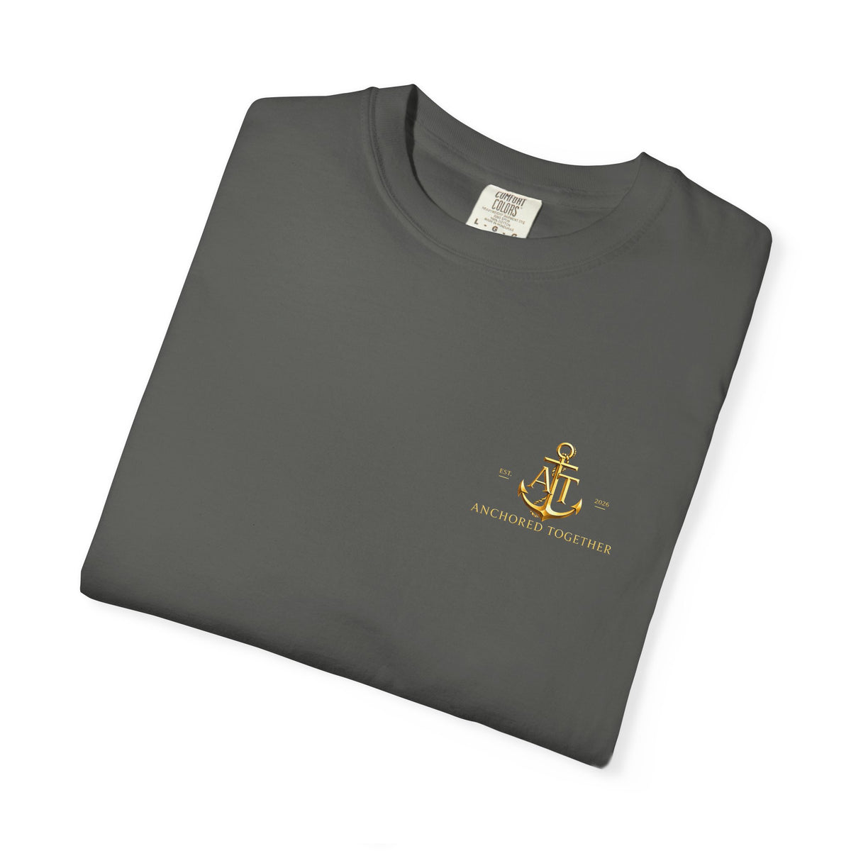 Anchored Together Military DD-214 Tribute T-Shirt — "Anchored Together" Graphic Tee