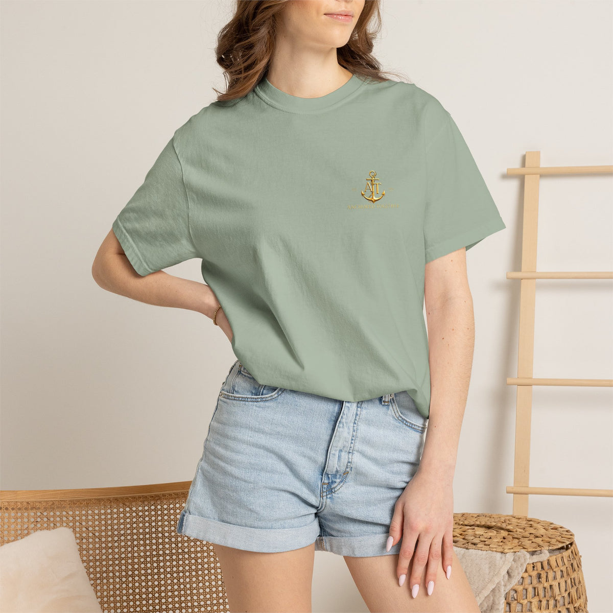 Anchored Together Military DD-214 Tribute T-Shirt — "Anchored Together" Graphic Tee