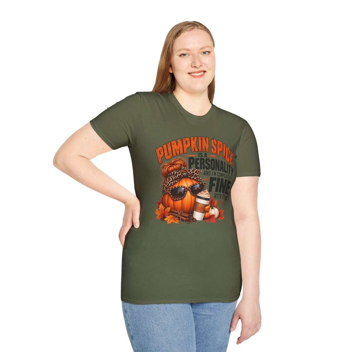 Pumpkin Spice Is a Personality – Funny Fall Graphic Tee