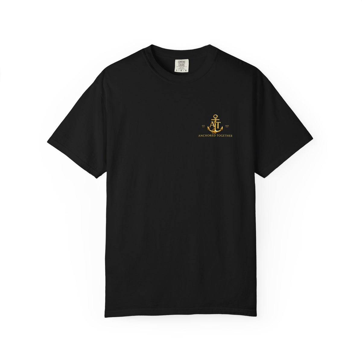 Anchored Together Military DD-214 Tribute T-Shirt — "Anchored Together" Graphic Tee