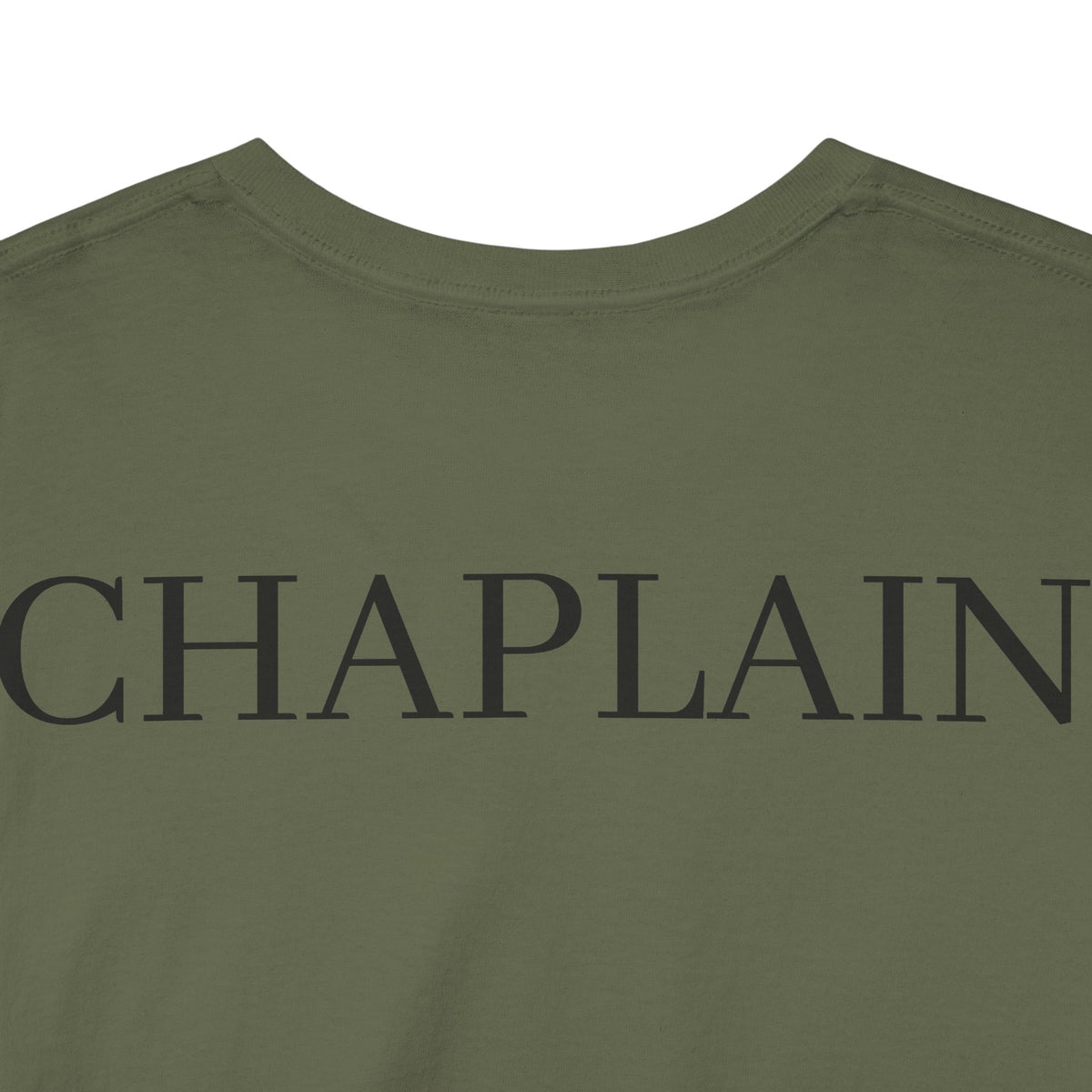 Chaplain T‑Shirt — "Working for Christ: A Higher Purpose" Christian Tee