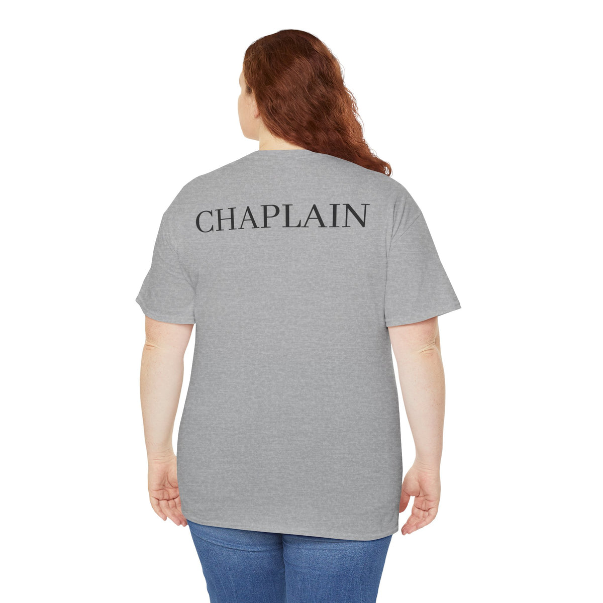 Chaplain T‑Shirt — "Working for Christ: A Higher Purpose" Christian Tee