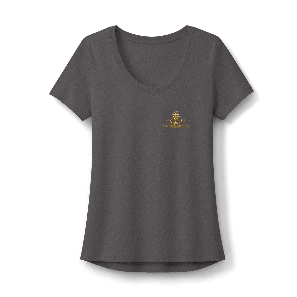 Mentally Unstable Graphic Tee — "Check On Your Buddy" Women's Scoop Neck