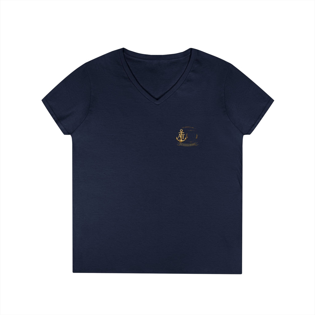 Navy Wives Club 90th Anniversary Reunion Tee — Military Wife V-Neck Gift Shirt