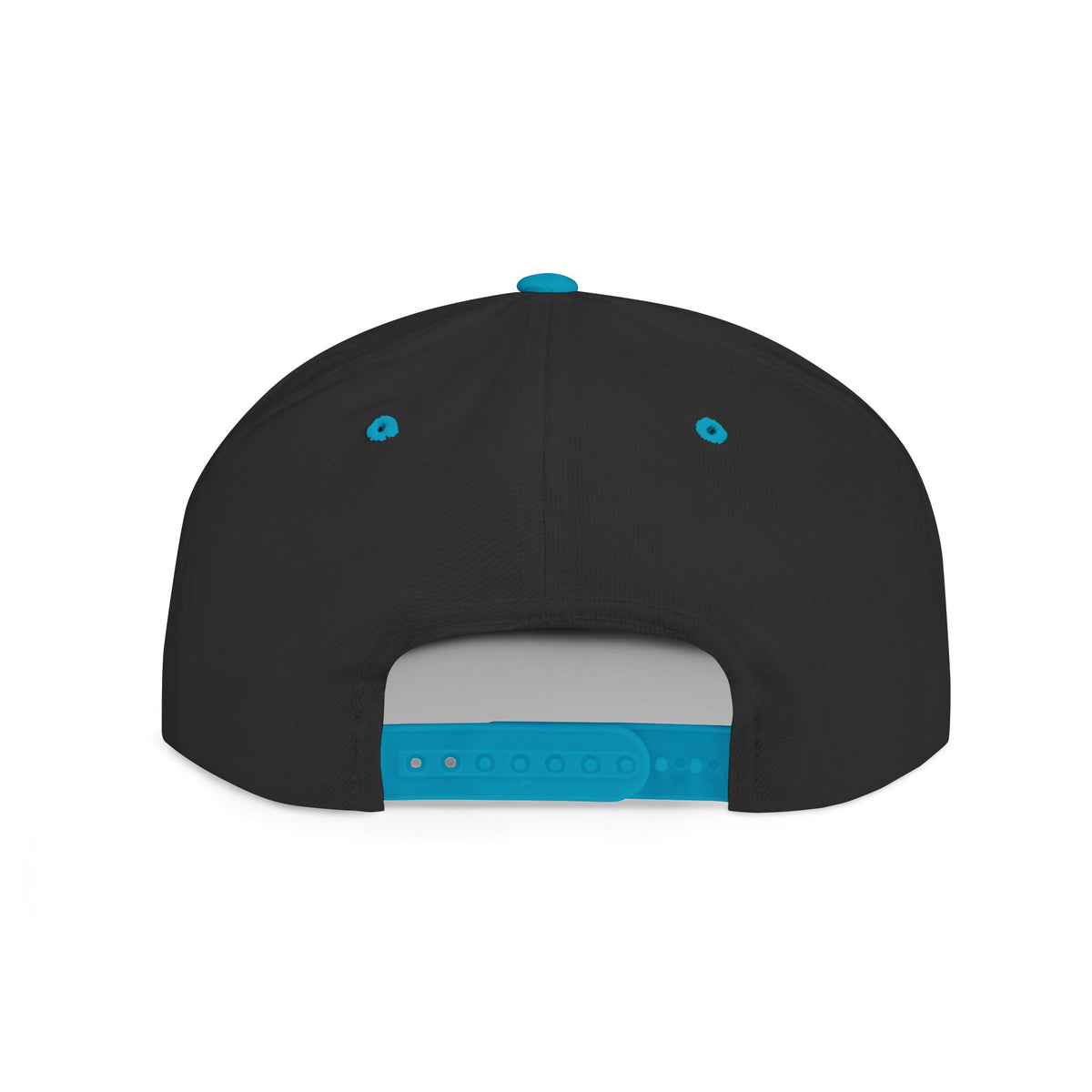 Snapback Hat — "The Pursuit" Gold Logo Flat Bill Cap