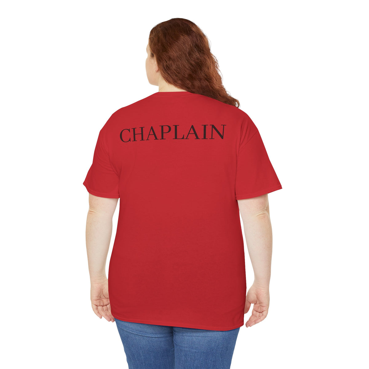 Chaplain T‑Shirt — "Working for Christ: A Higher Purpose" Christian Tee