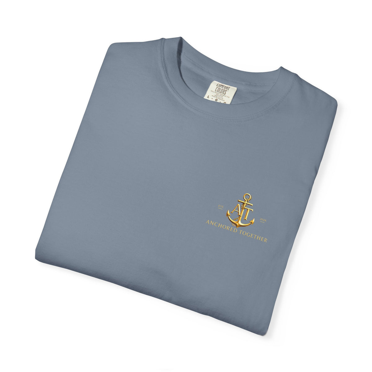Anchored Together Military DD-214 Tribute T-Shirt — "Anchored Together" Graphic Tee