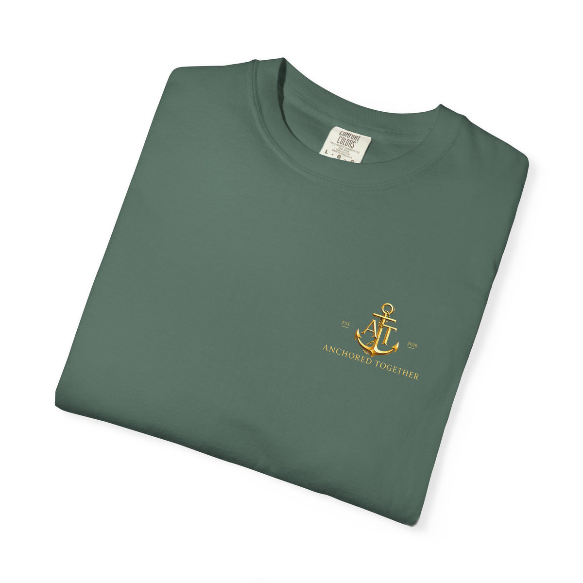 Anchored Together Military DD-214 Tribute T-Shirt — "Anchored Together" Graphic Tee