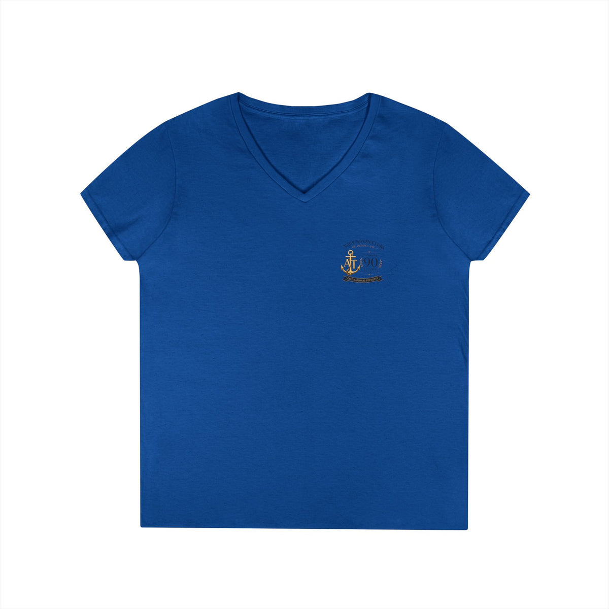 Navy Wives Club 90th Anniversary Reunion Tee — Military Wife V-Neck Gift Shirt