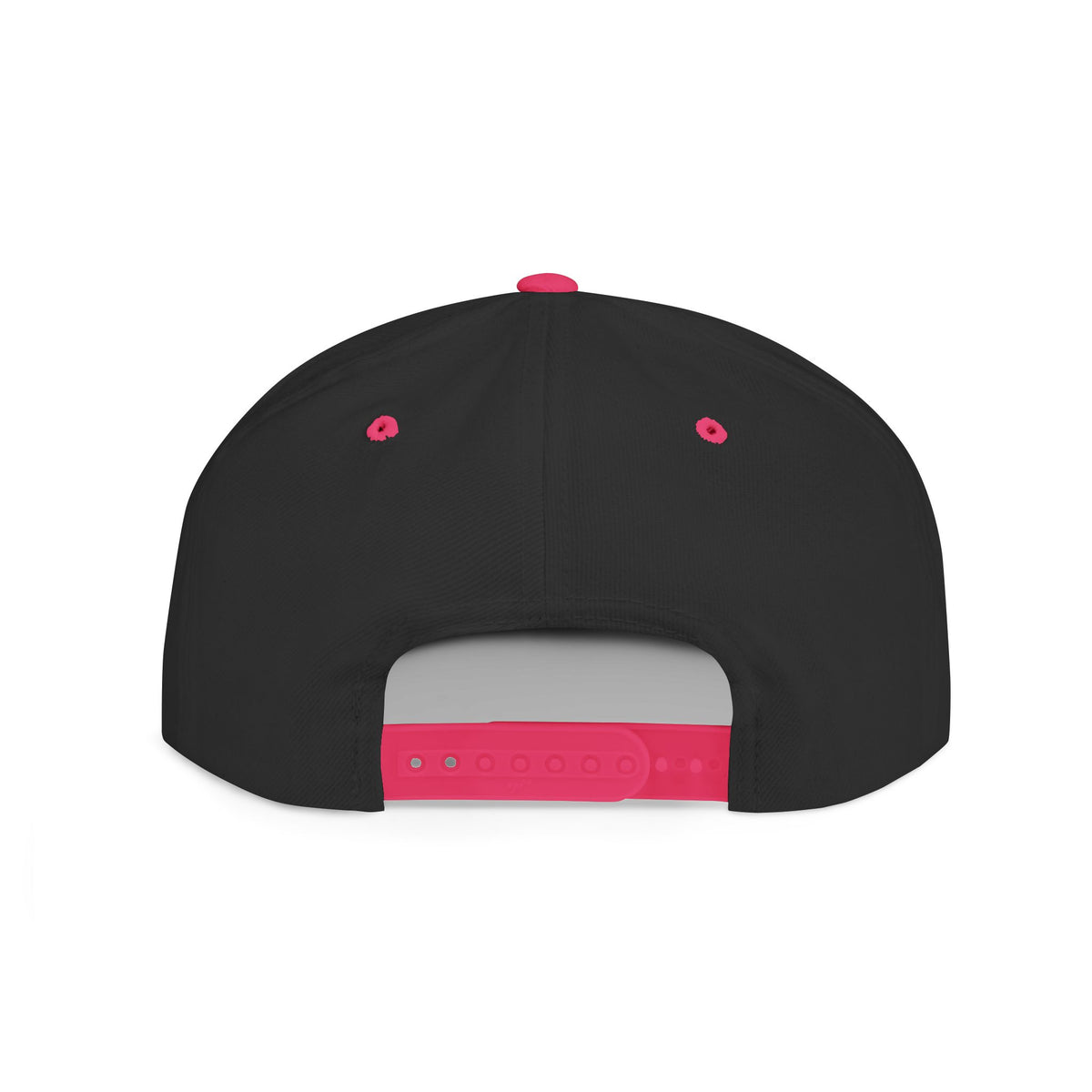Snapback Hat — "The Pursuit" Gold Logo Flat Bill Cap