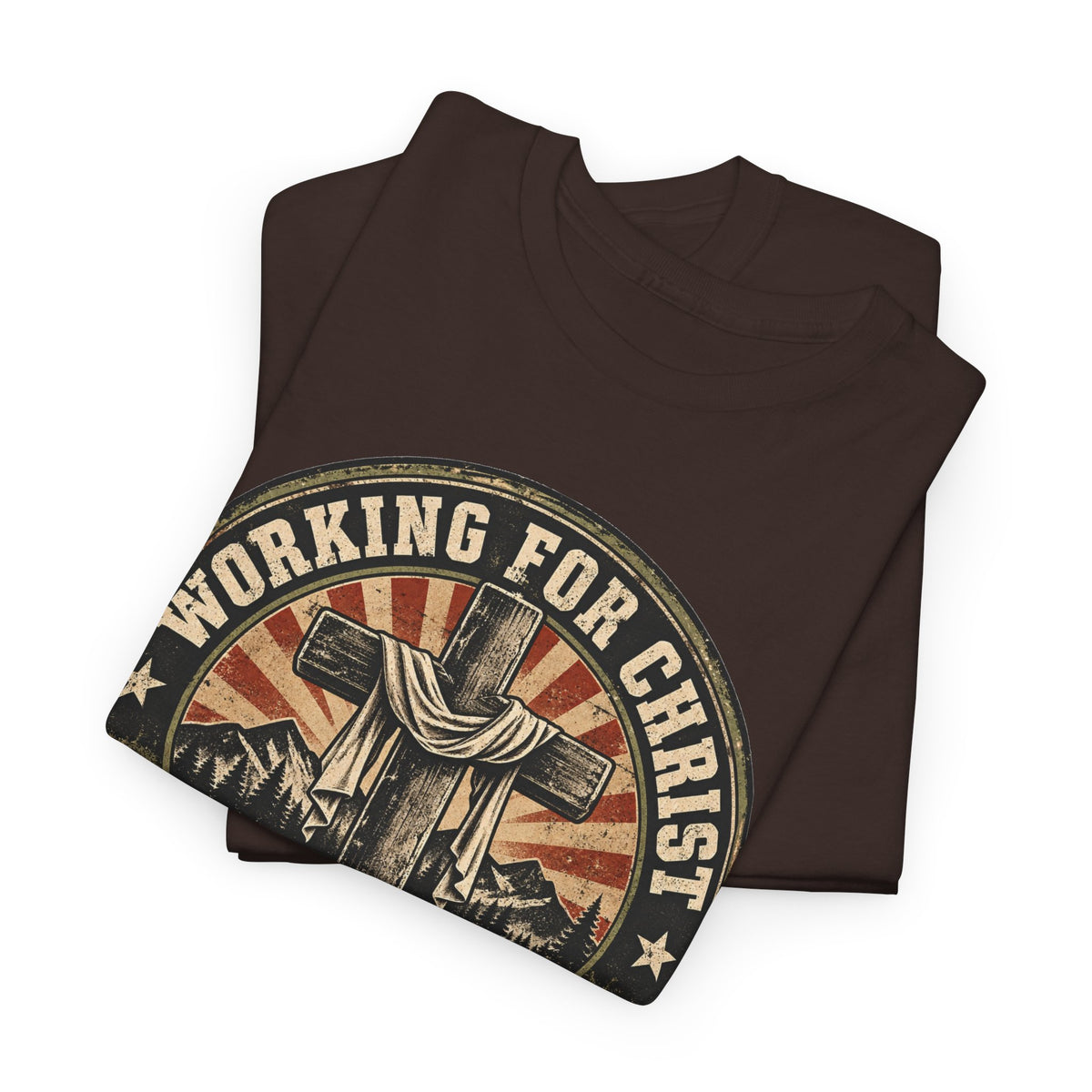 Chaplain T‑Shirt — "Working for Christ: A Higher Purpose" Christian Tee