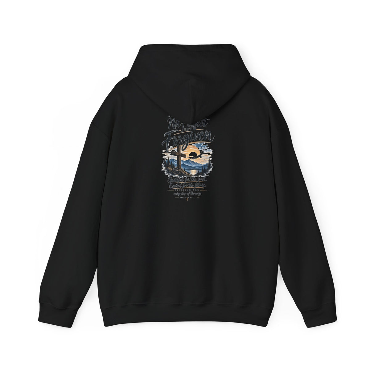 Anchored Together Hoodie — "Anchored Together" Nautical Faith Graphic Hoodie