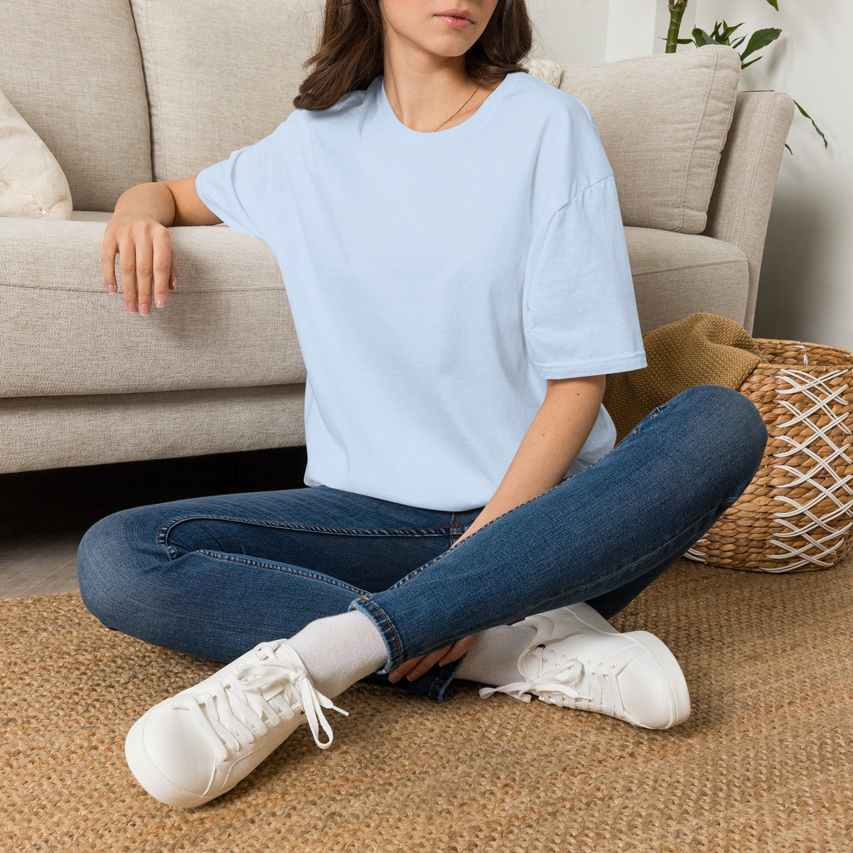 GFWC Classic White T-Shirt — Minimal Everyday Tee