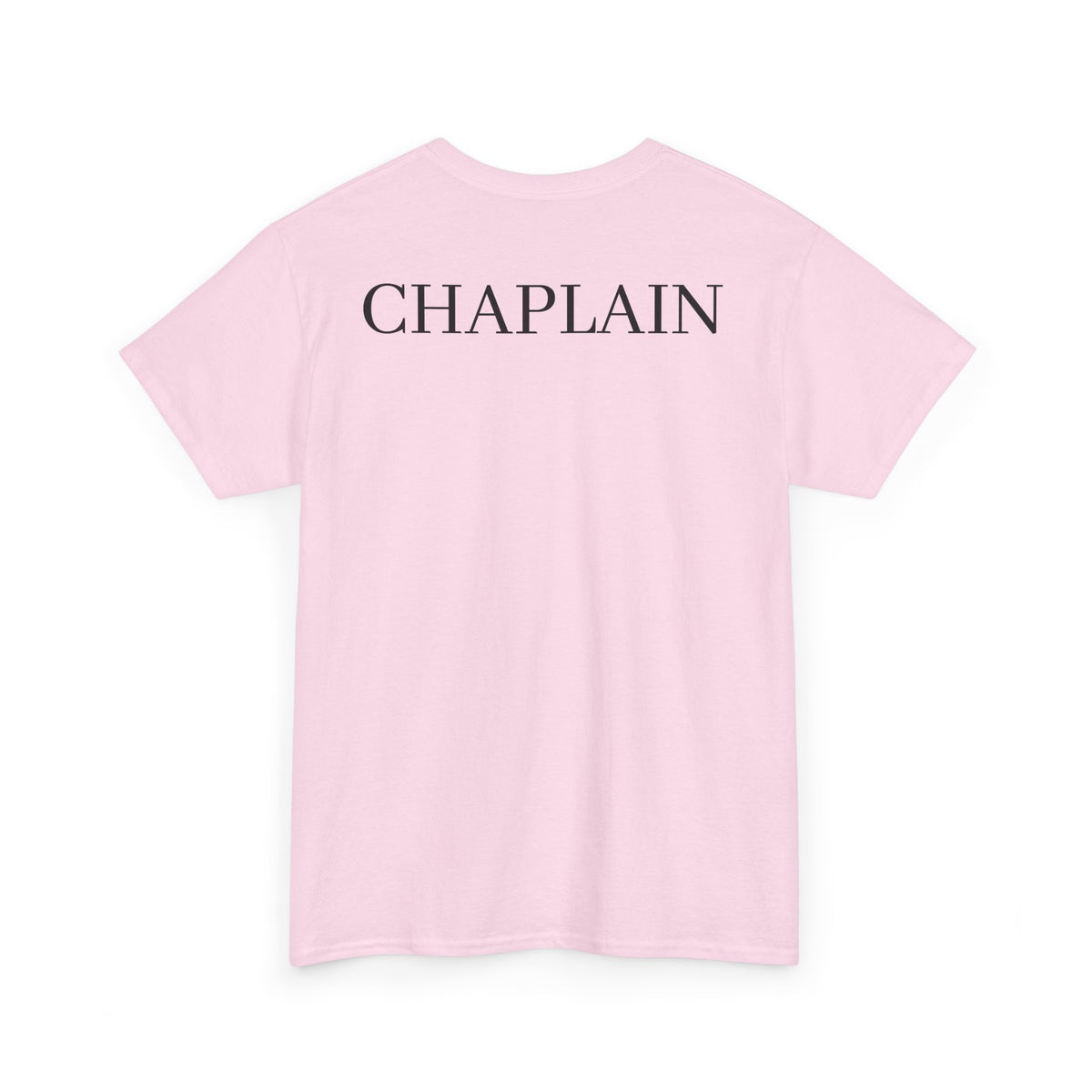 Chaplain T‑Shirt — "Working for Christ: A Higher Purpose" Christian Tee