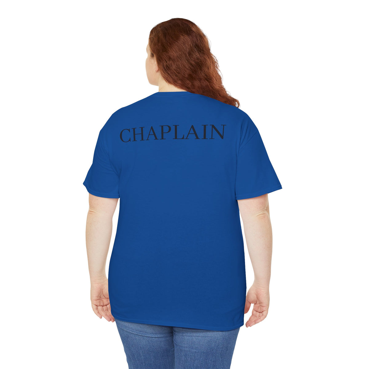Chaplain T‑Shirt — "Working for Christ: A Higher Purpose" Christian Tee