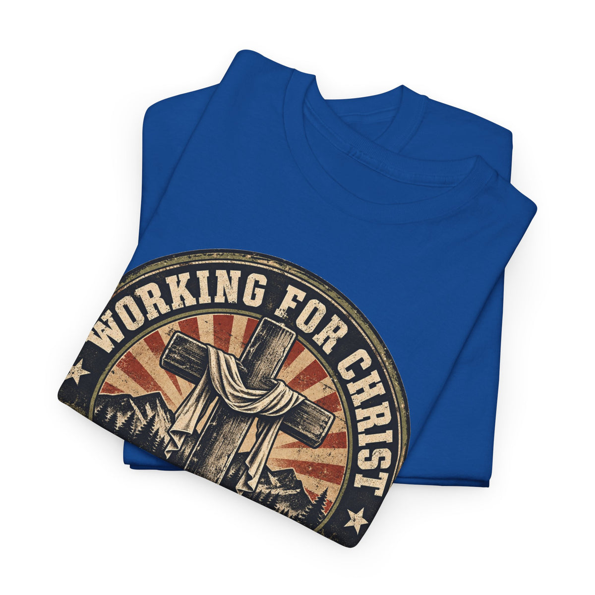 Chaplain T‑Shirt — "Working for Christ: A Higher Purpose" Christian Tee