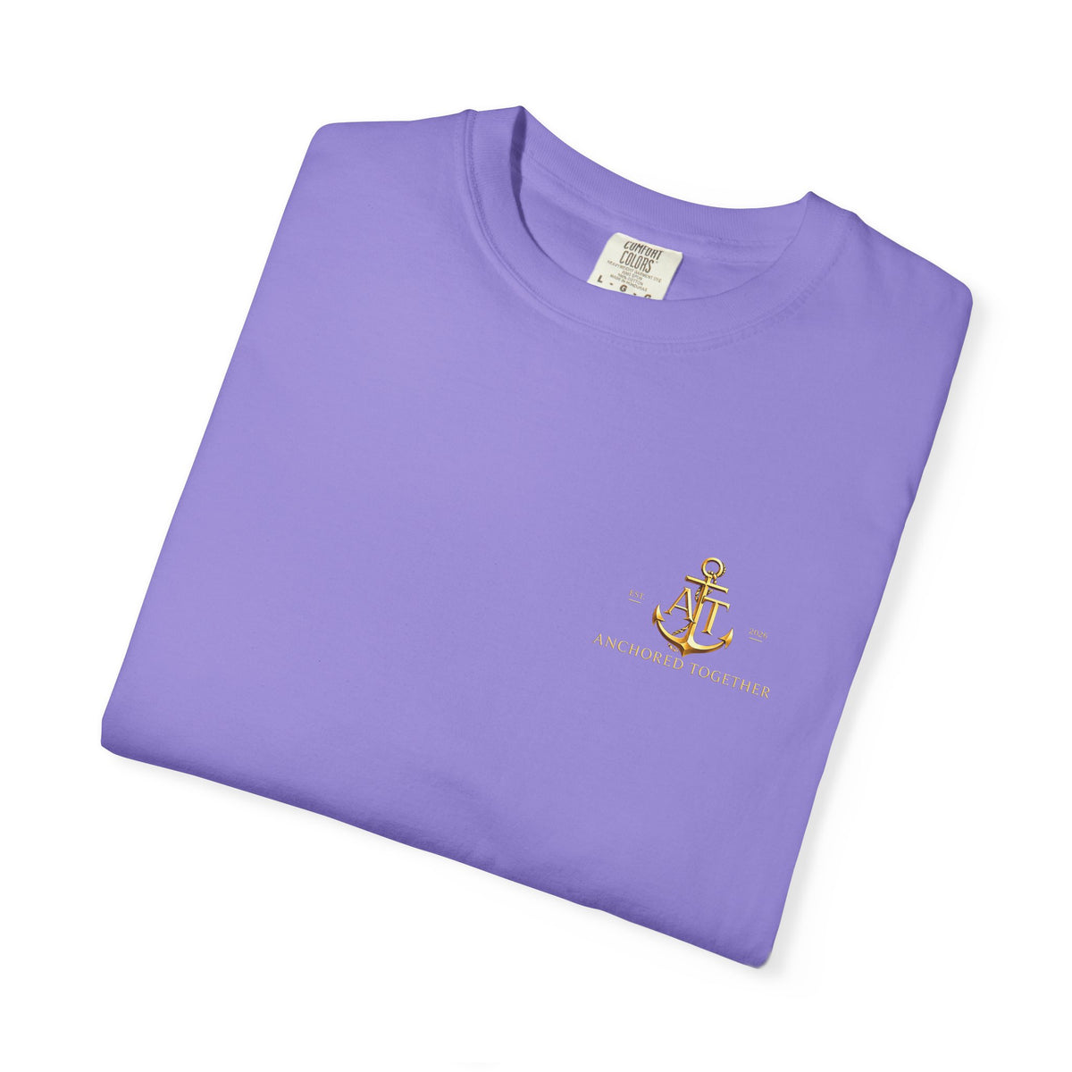 Anchored Together Military DD-214 Tribute T-Shirt — "Anchored Together" Graphic Tee