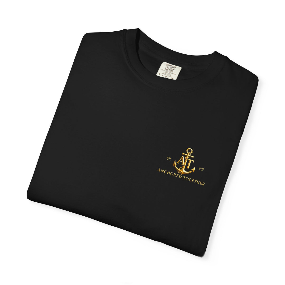 Anchored Together Military DD-214 Tribute T-Shirt — "Anchored Together" Graphic Tee