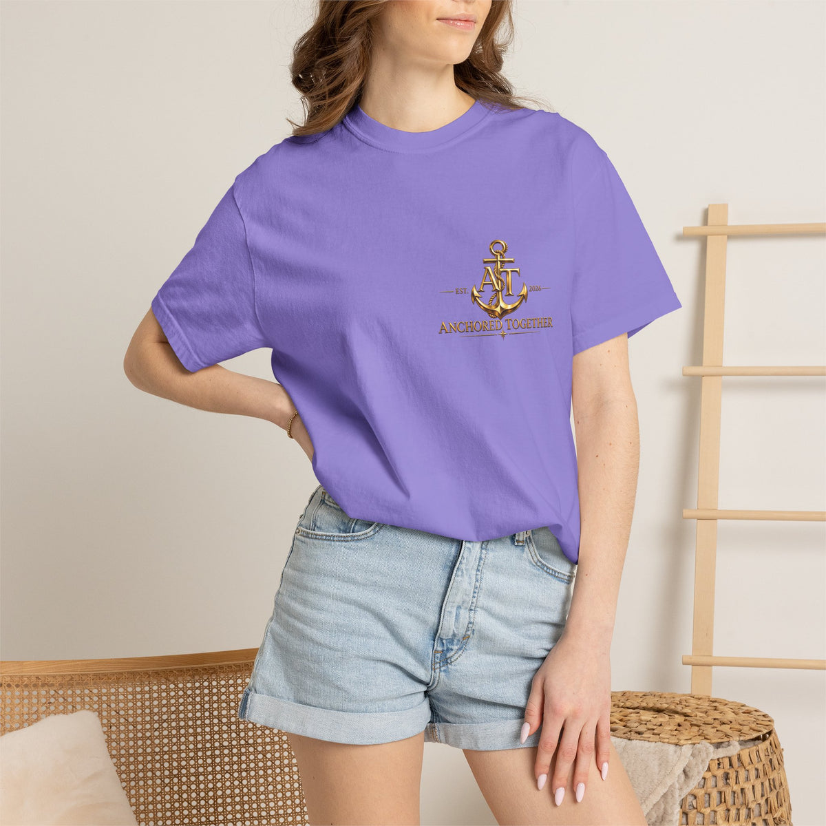 Mentally Unstable Graphic T-Shirt — "Check On Your Buddy" Mental Health Awareness Tee