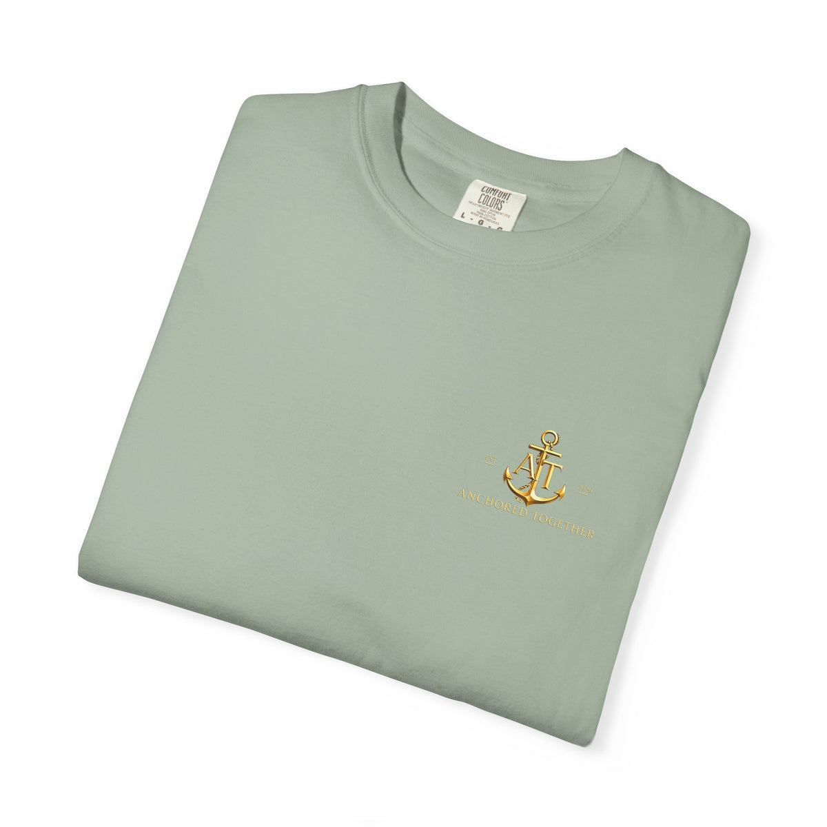 Anchored Together Military DD-214 Tribute T-Shirt — "Anchored Together" Graphic Tee