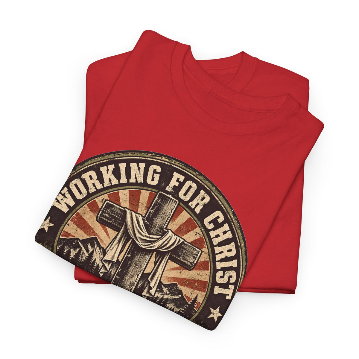 Chaplain T‑Shirt — "Working for Christ: A Higher Purpose" Christian Tee