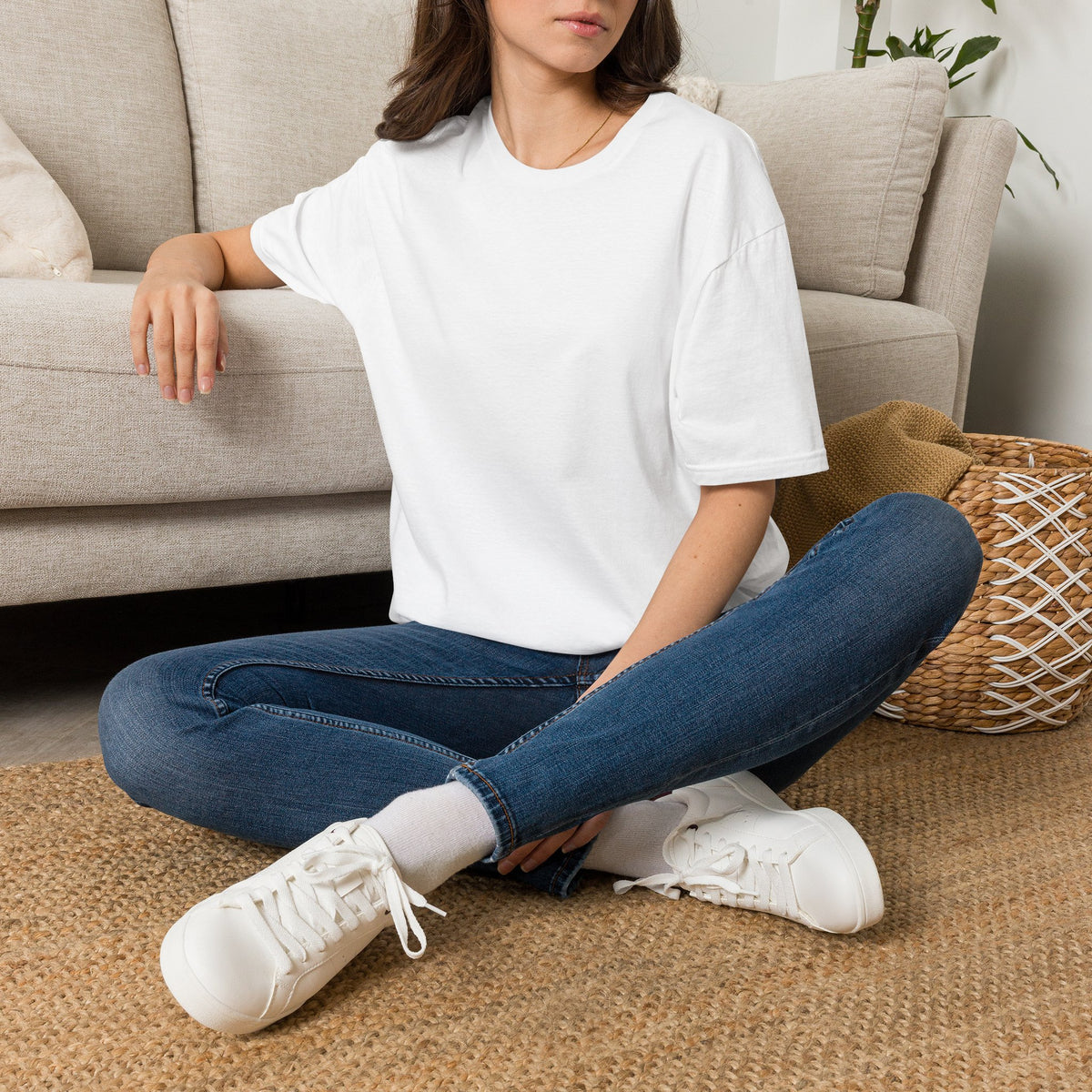 GFWC Classic White T-Shirt — Minimal Everyday Tee