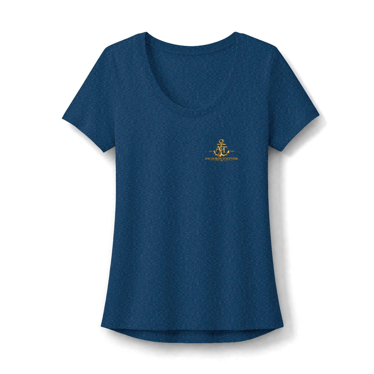 Mentally Unstable Graphic Tee — "Check On Your Buddy" Women's Scoop Neck