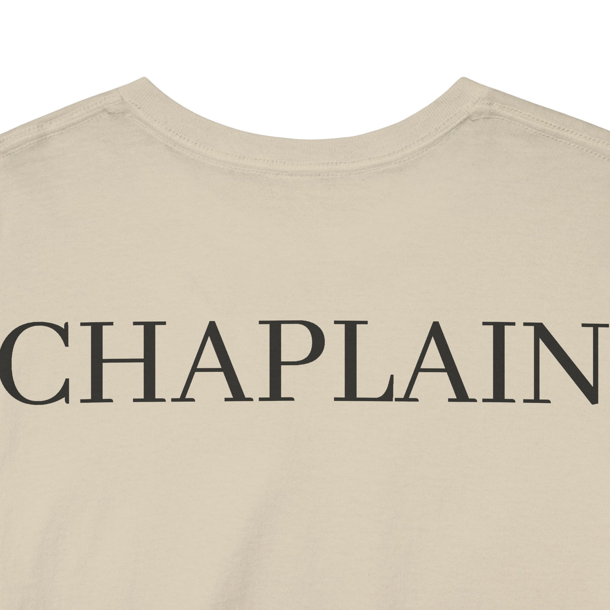 Chaplain T‑Shirt — "Working for Christ: A Higher Purpose" Christian Tee